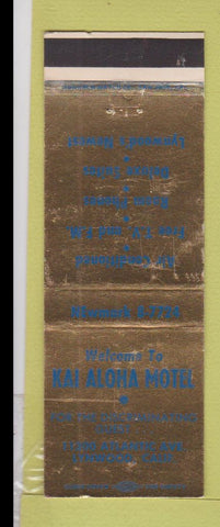 Matchbook Cover - Kai Aloha Motel Lynwood CA