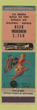 Matchbook Cover - Del's Heidelberg Beer low phone # pinup