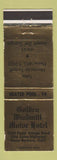 Matchbook Cover - Golden Windmill Motor Hotel Santa Barbara CA WEAR