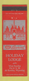 Matchbook Cover - Holiday Lodge Rawlins WY