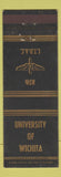 Matchbook Cover - University of Wichita KS 85th CTDAC WEAR