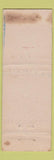 Matchbook Cover - Officers Mess 176th Infantry Fort George Meade MD WORN