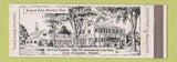 Matchbook Cover - Old Club Teahouse Alexandria VA Full Length