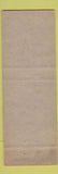 Matchbook Cover - Hotel Morrison Chicago IL Full Length