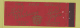 Matchbook Cover - Hotel Whitman Joyce Colorado Springs Pueblo Full Length