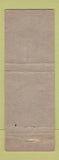 Matchbook Cover - Mothersill's Travel Remedy Drug WEAR Full Length