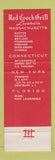 Matchbook Cover - Red Coach Grill Boston Saugus Wayland MA CT NY FL