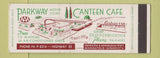 Matchbook Cover - Parkway Motor Court Canteen Cafe Minneapolis MN