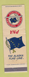Matchbook Cover - Pacific Northern Airlines WEAR