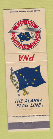 Matchbook Cover - Pacific Northern Airlines WEAR