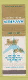 Matchbook Cover - Savarin Restaurants 1965 Catering WEAR Airport Railroad