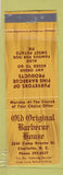 Matchbook Cover - Old Original BBQ House Charlotte NC 1969