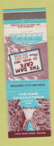 Matchbook Cover - Dam Cafe Snackateria Boulder City NV Hoover Dam Hot Dogs