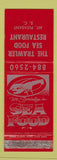 Matchbook Cover - Trawler Seafood Restaurant Mount Pleasant SC WORN