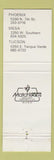Matchbook Cover - Organ Stop Pizza Phoenix Mesa Tucson AZ