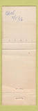 Matchbook Cover - Starlight Inn Cafe Motel Mount Pleasant IA GREEN WEAR