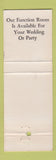 Matchbook Cover - Mildred's Chowder House Hyannis MA Cape Cod