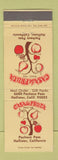 Matchbook Cover - Casa De Fruta Hollister CA