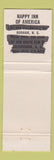 Matchbook Cover - Happy Inn Durham NC WEAR