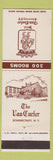 Matchbook Cover - Hotel Van Curler Schenectady NY WEAR