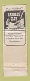Matchbook Cover - Harolds Club Reno NV Casino WEAR