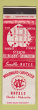 Matchbook Cover - Woodward Carpenter Hotels Omaha NE  WEAR