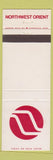 Matchbook Cover - Northwest Orient Airlines