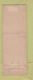 Matchbook Cover - US Coast Guard Curtis Bay MD WEAR