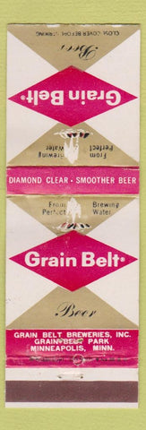 Matchbook Cover - Grain Belt Beer Minneapolis MN WORN