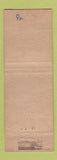 Matchbook Cover - Braumeister Beer Hotel Juneau WI WORN