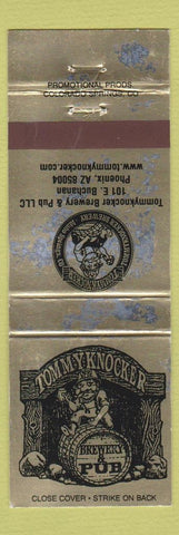 Matchbook Cover - Tommyknocker Beer Phoeniz AZ Idaho Springs Colorado WORN