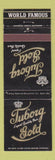 Matchbook Cover - Tuborg Beer Carling Baltimore MD CREASE