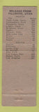 Matchbook Cover - Cafe Ilene Fillmore UT