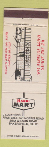Matchbook Cover - Handi Mart Bakersfield CA Film Developing Store