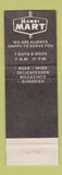 Matchbook Cover - Handi Mart Bakersfield CA Film Developing Store