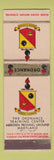 Matchbook Cover - Ordnance Training Aberdeen Proving Ground MD feature WEAR