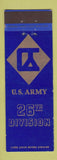Matchbook Cover - US Army 26th Division Federal
