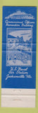 Matchbook Cover - US Naval Air Station Jacksonville FL  WEAR