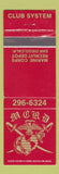 Matchbook Cover - Marine Corps Recruit Depot San Diego CA