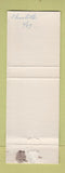Matchbook Cover - Chesapeake Seafood House Islamorada FL WEAR