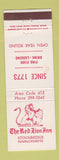 Matchbook Cover - The Red Lion Inn Stockbridge MA STAINED