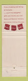 Matchbook Cover - Carson Pirie Scott Chicago IL