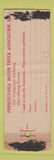 Matchbook Cover - Pennsylvania Motor Truck Association Lion Canada 1929 WORN
