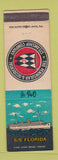 Matchbook Cover - Peninsular and Occidental Steamship Company S/S Florida Miami