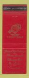Matchbook Cover - Marine Corps Exchange New London CT Submarine Base WORN