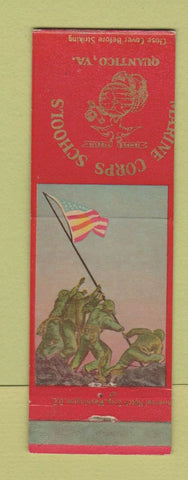 Matchbook Cover - Marine Corps Schools Quanitco VA MICSUT Iwo Jima WEAR