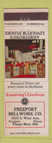 Matchbook Cover - Armstrong's Linoleum Freeport IL WEAR