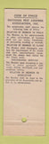 Matchbook Cover - Astor Exterminating Boston MA WEAR