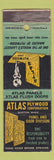 Matchbook Cover - Atlas Plywood Corp Boston MA WEAR