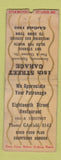Matchbook Cover - 18th Street Garage St Louis MO STAR MATCH BOBTAIL WEAR